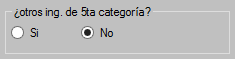 17. Otros ingresos de renta de 5ta
