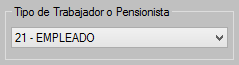 8. Tipo de trabajador o pensionista