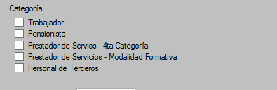 8. Categoría del empleado